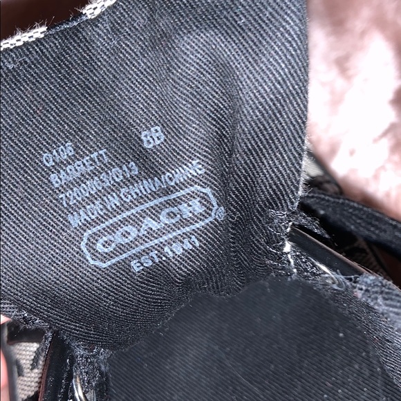 COACH. Signature Sneakers-SIZE 8 - Picture 7 of 8